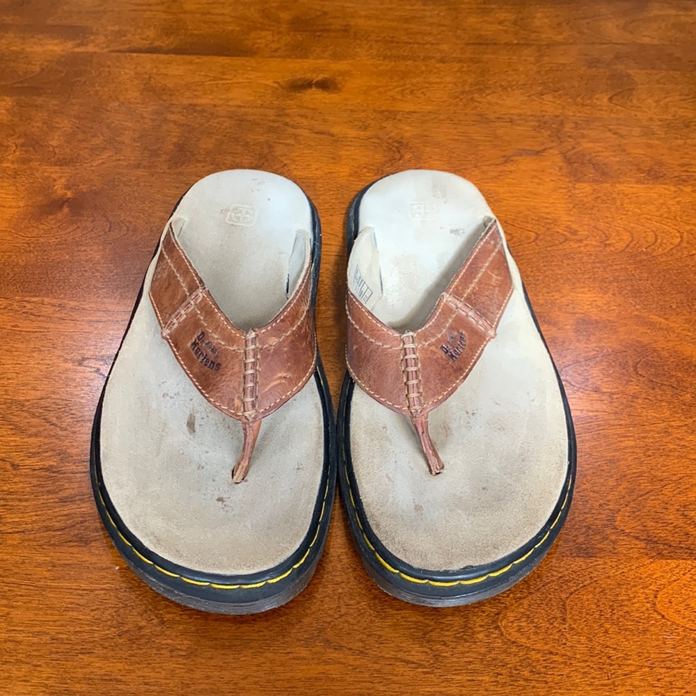 Dr. Martin’s Airwair Men’s Thong Leather Sandals Sz 11